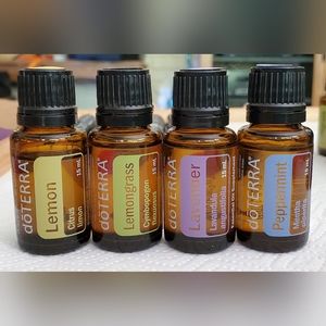 DoTerra Lot of 4 - 15ml bottles